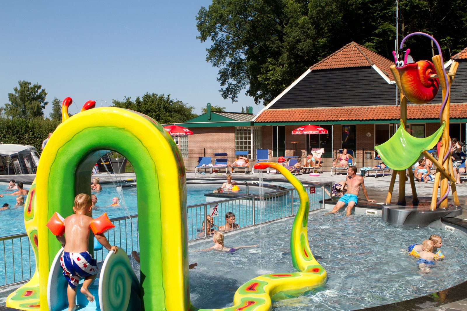 Kinderbad zwembad Camping de Koeksebelt