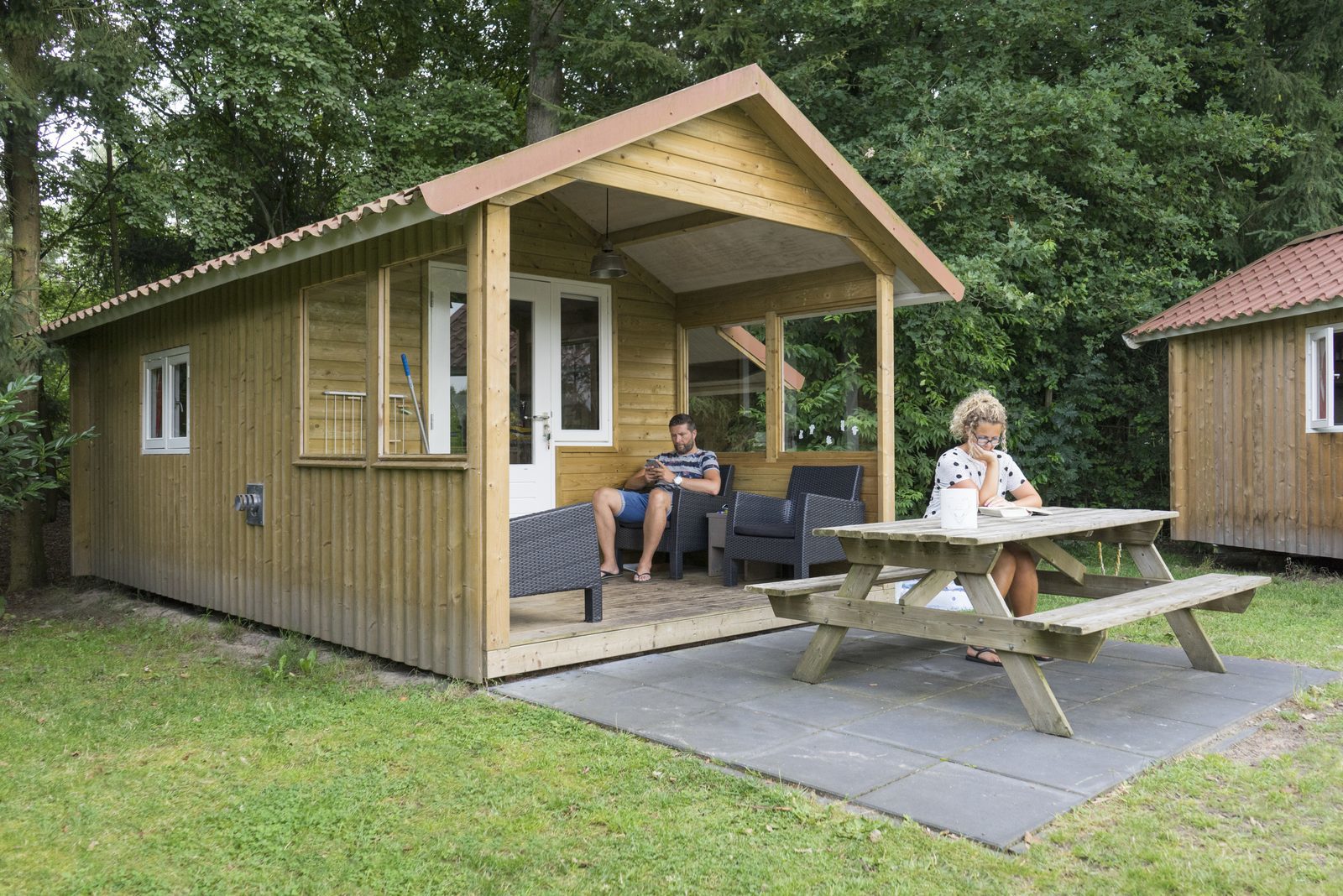 Luxe kampeerhut