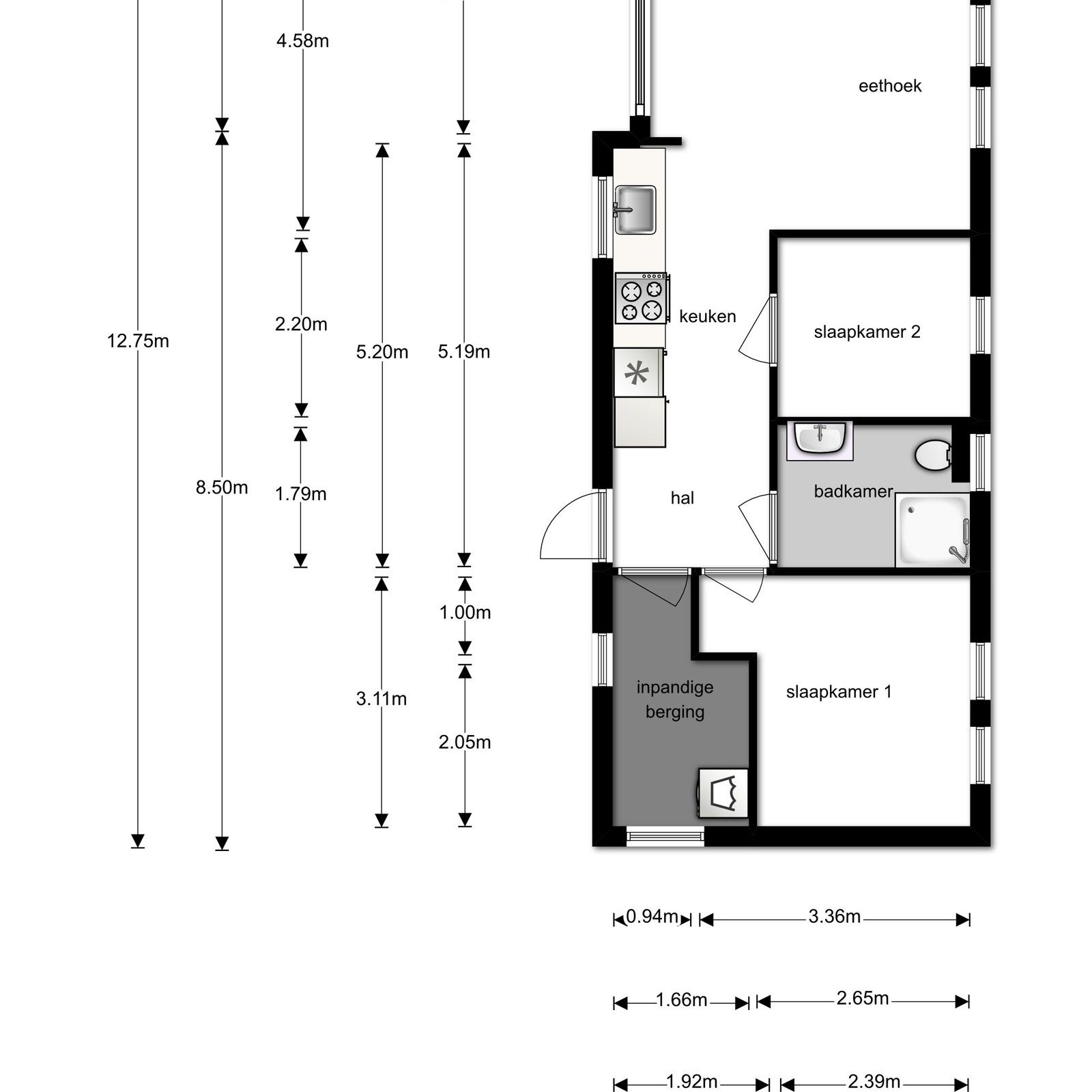 Plattegrond Brabant Lodge 4